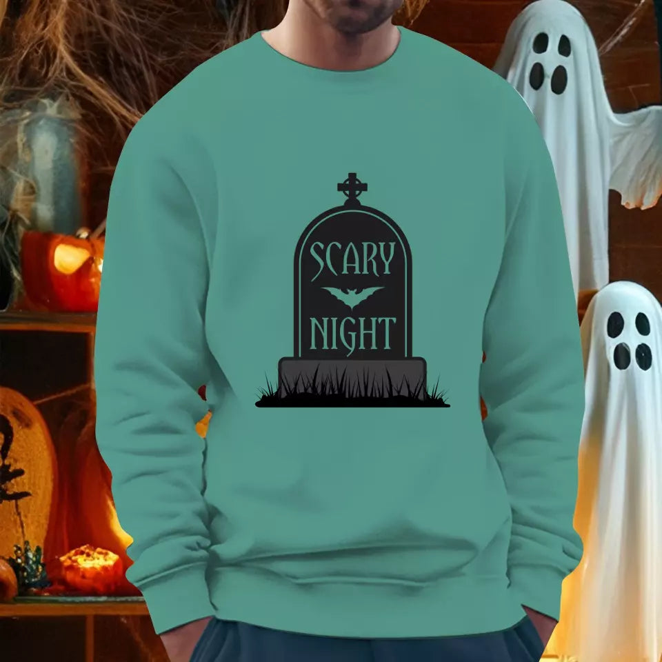 Halloween Horror Night - Custom Background - Sweater