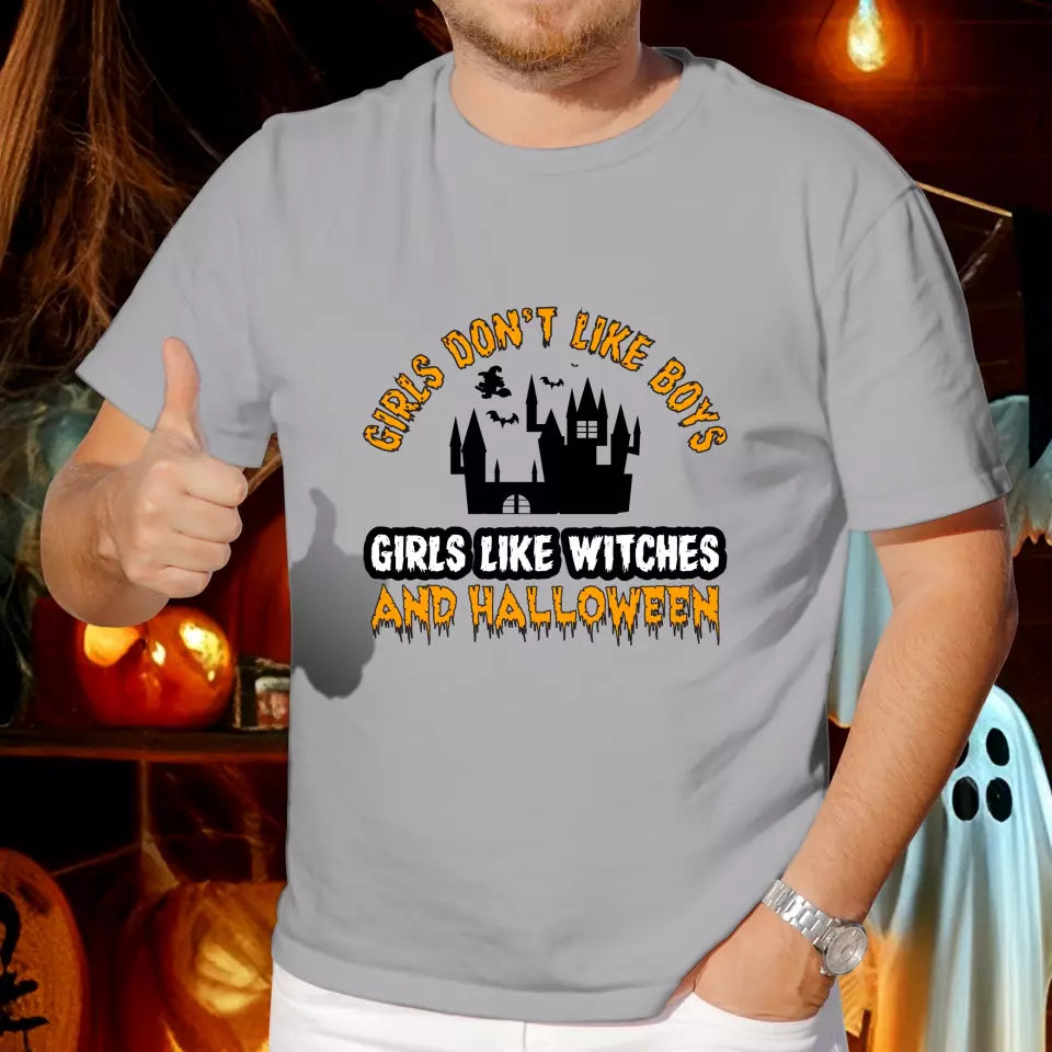 Halloween Horror Night - Custom Background -  T-Shirt