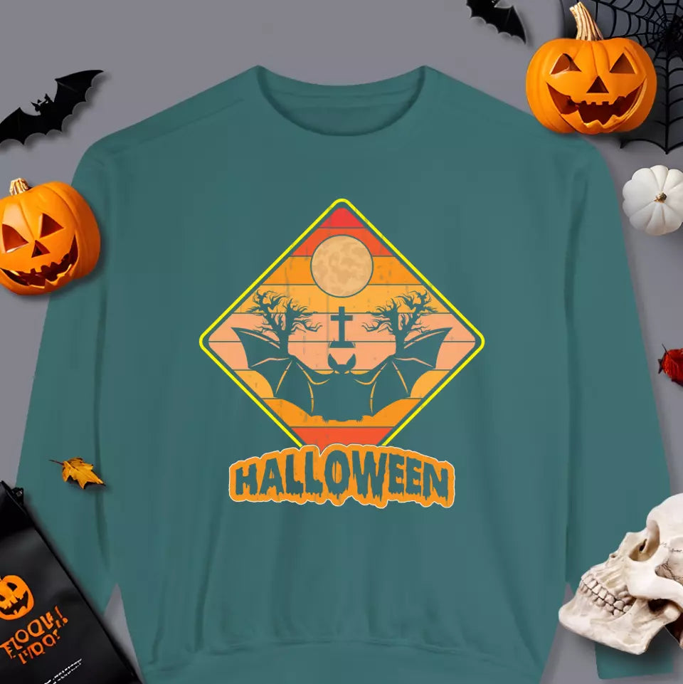 Happy Halloween - Custom Background - Sweater