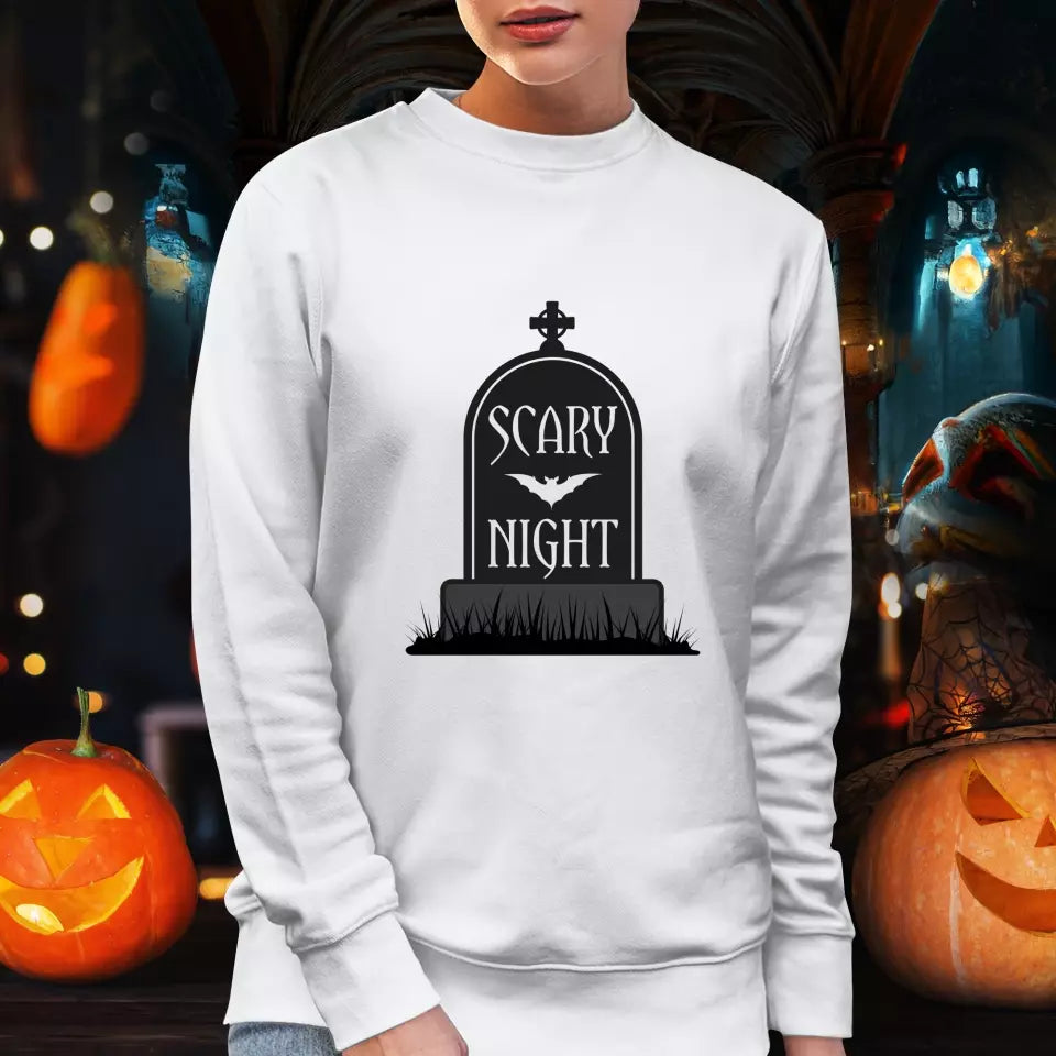 Halloween Horror Night - Custom Background - Sweater