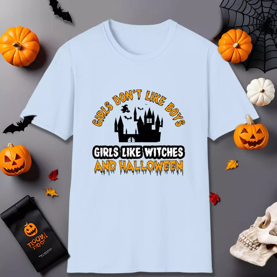 Halloween Horror Night - Custom Background -  T-Shirt