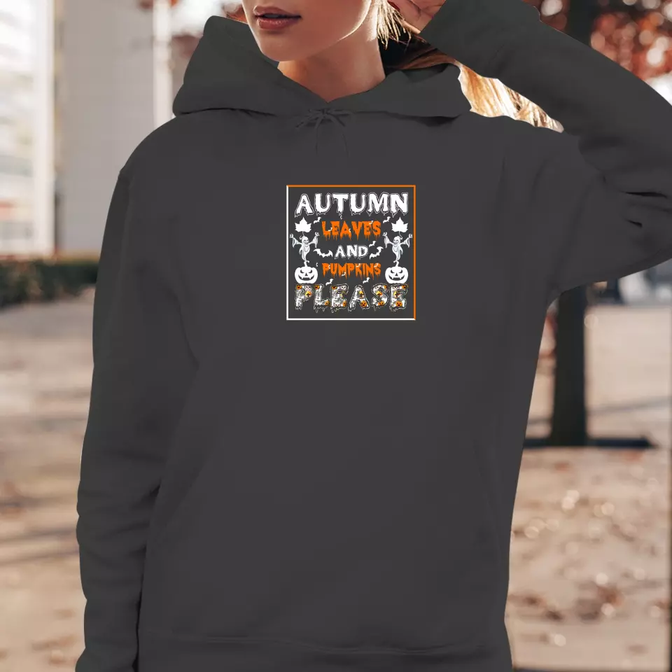 Happy Halloween - Custom Background - Hoodie