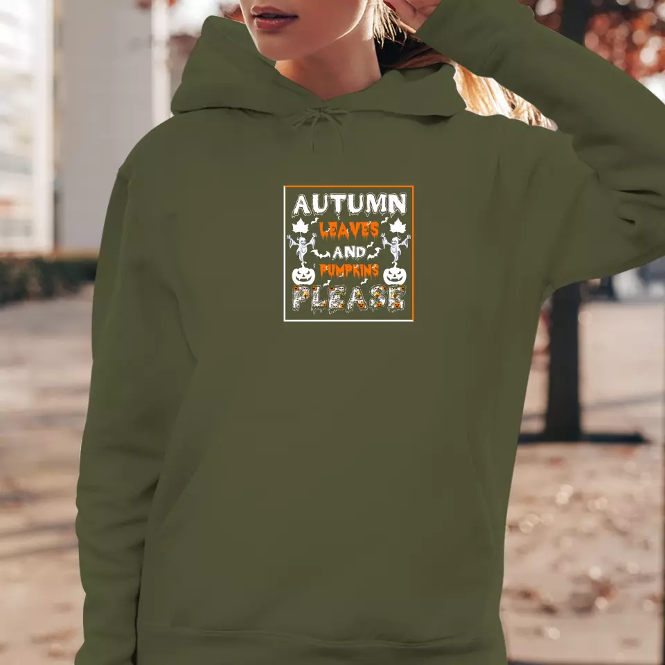 Happy Halloween - Custom Background - Hoodie