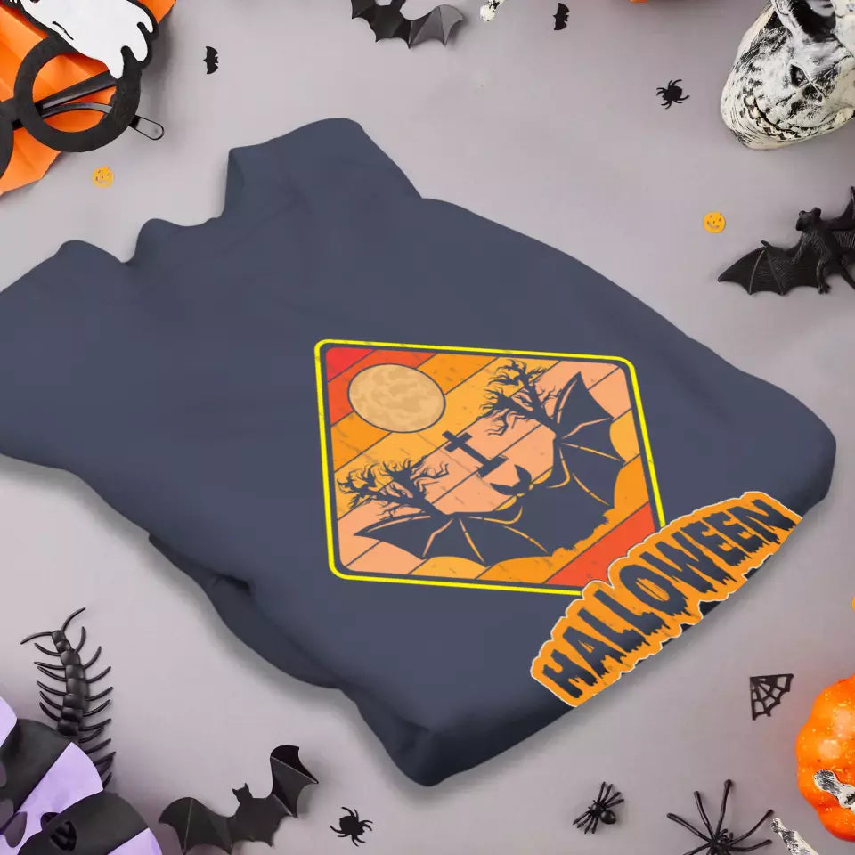 Happy Halloween - Custom Background - T-shirt