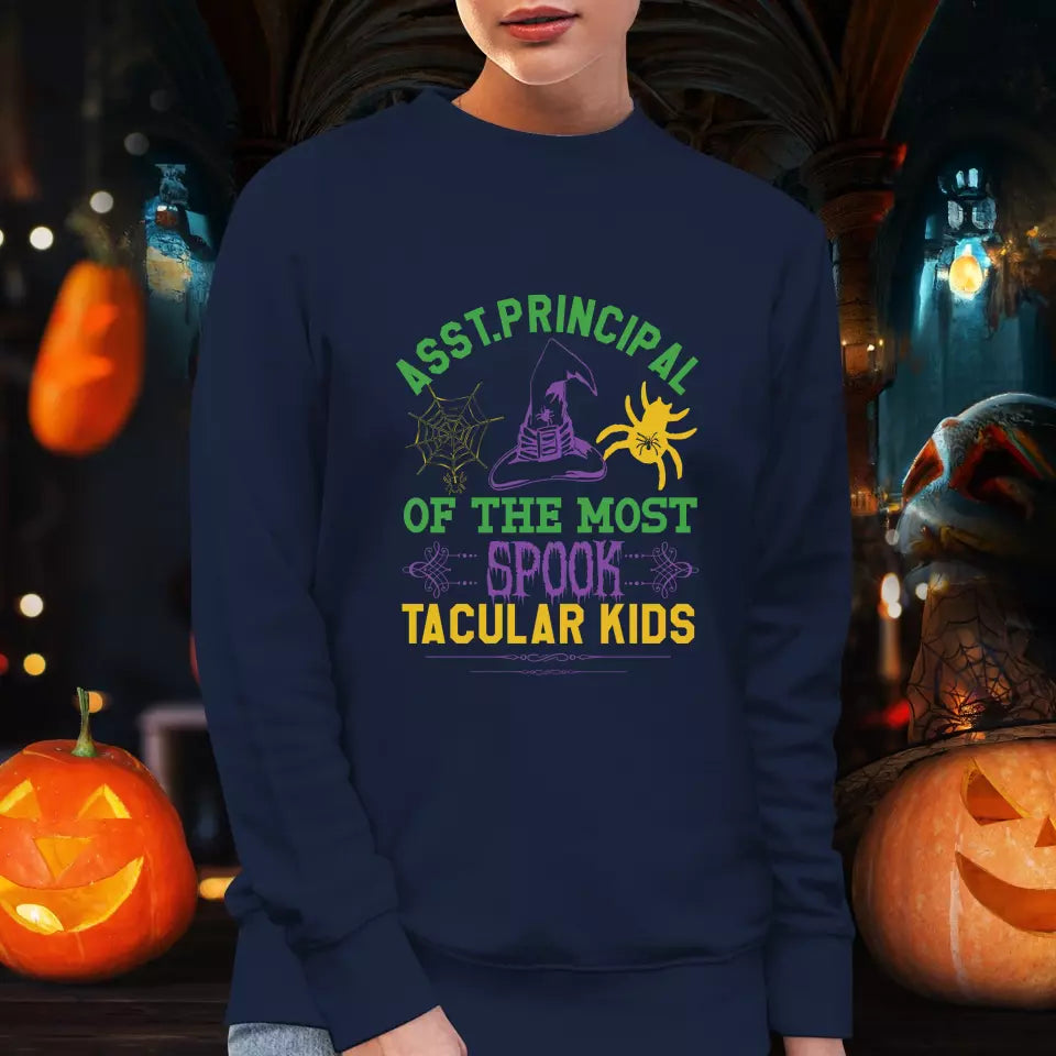 Principal Of The Most Spook Tacular Kids - Custom Background - Hoodie