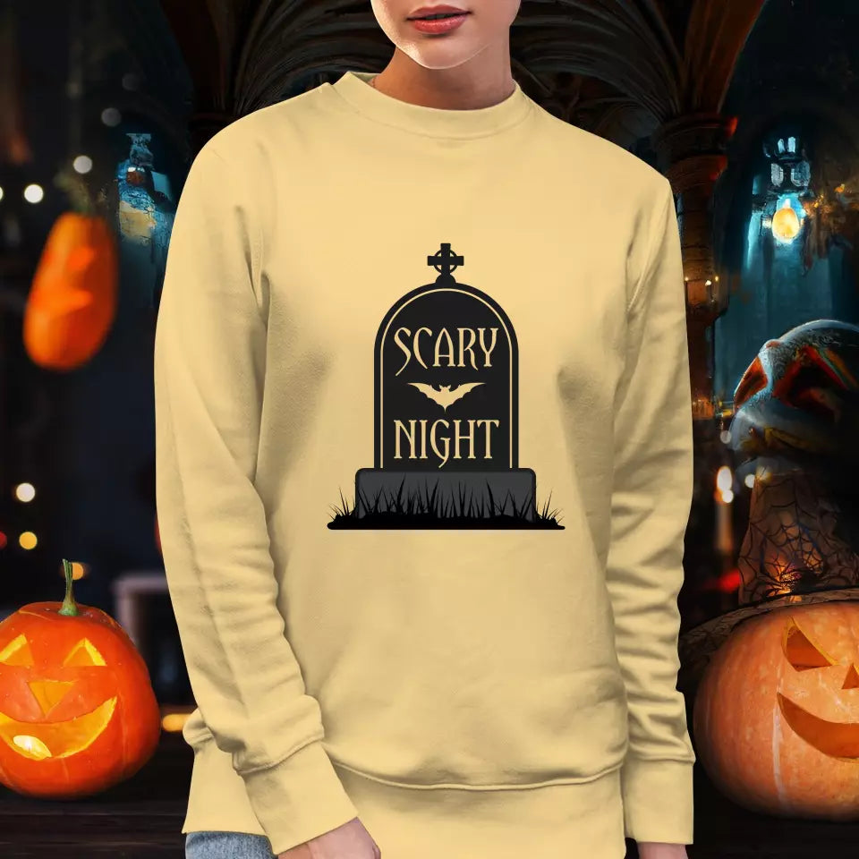 Halloween Horror Night - Custom Background -  T-Shirt