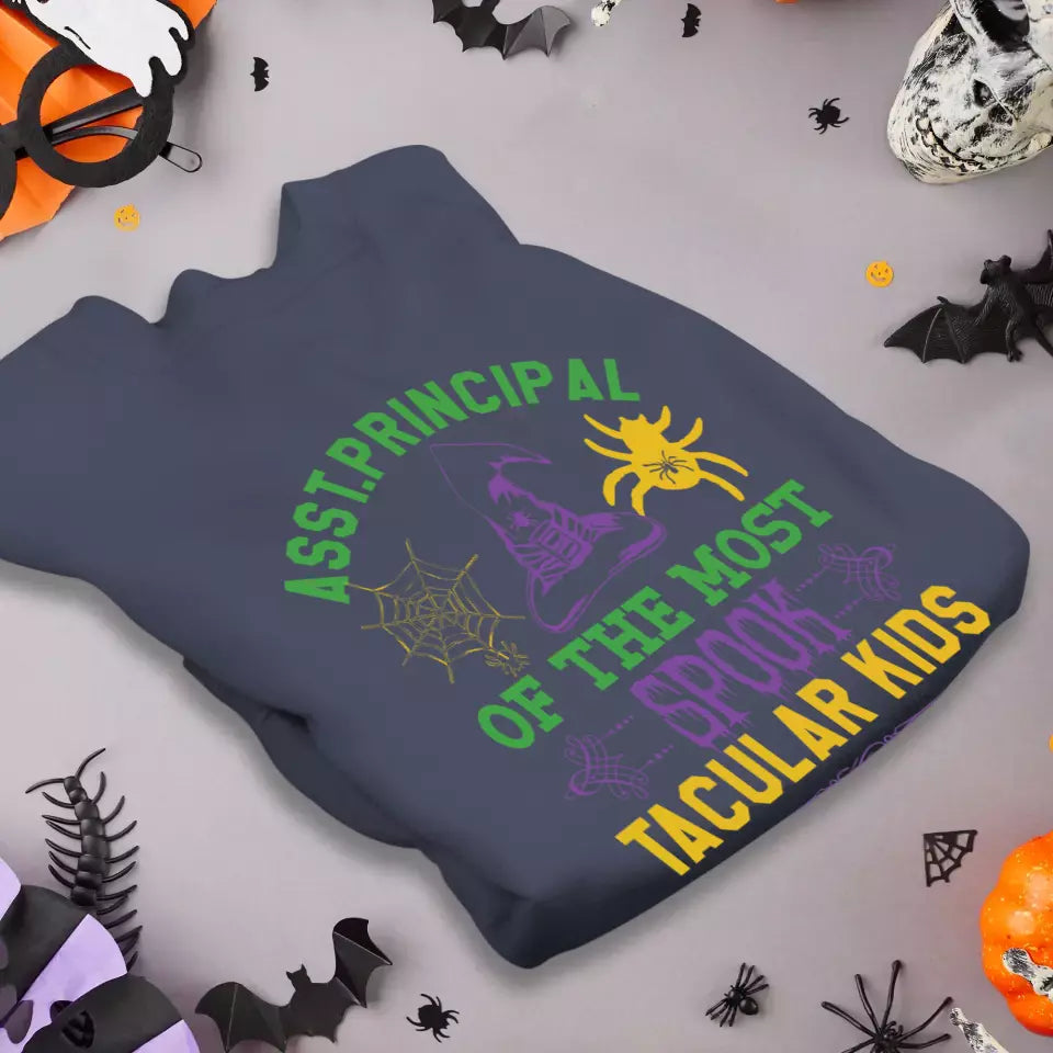 Principal Of The Most Spook Tacular Kids - Custom Background - Hoodie