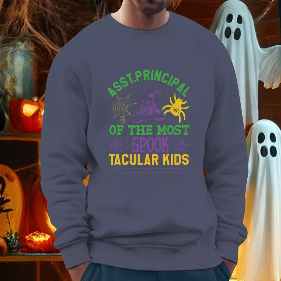 Principal Of The Most Spook Tacular Kids - Custom Background - Hoodie