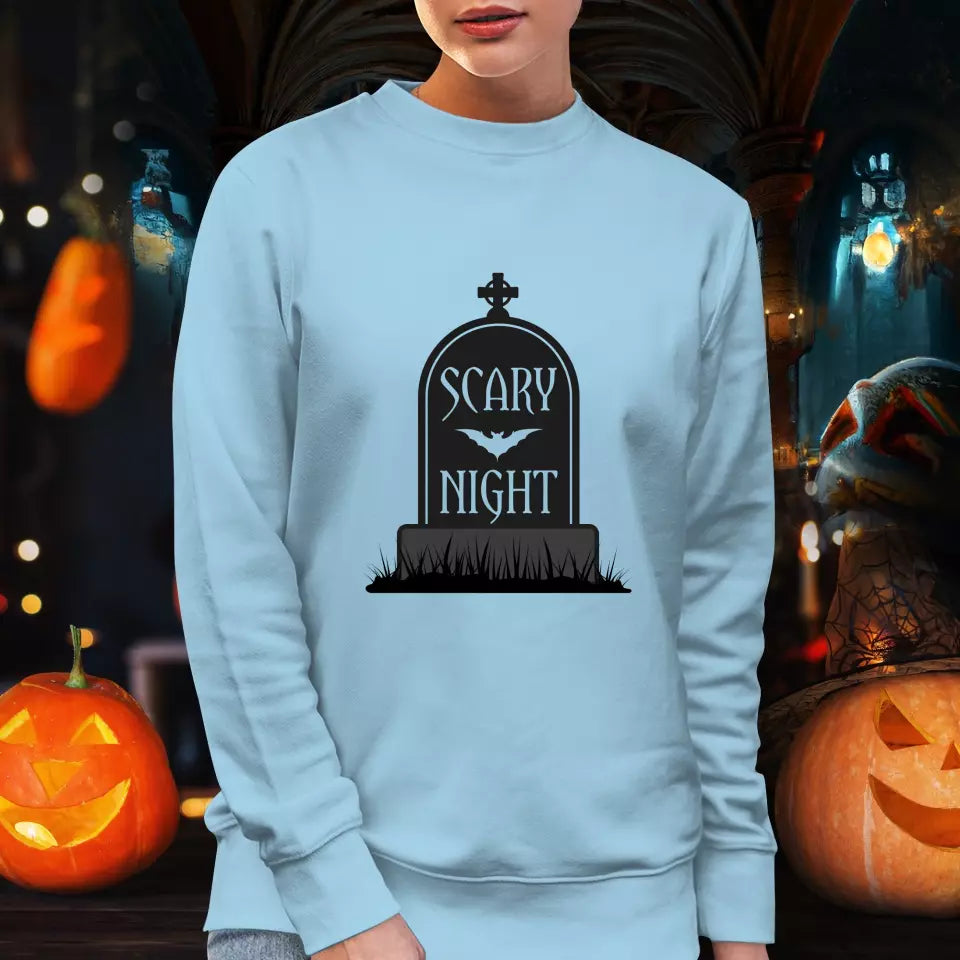 Halloween Horror Night - Custom Background -  T-Shirt