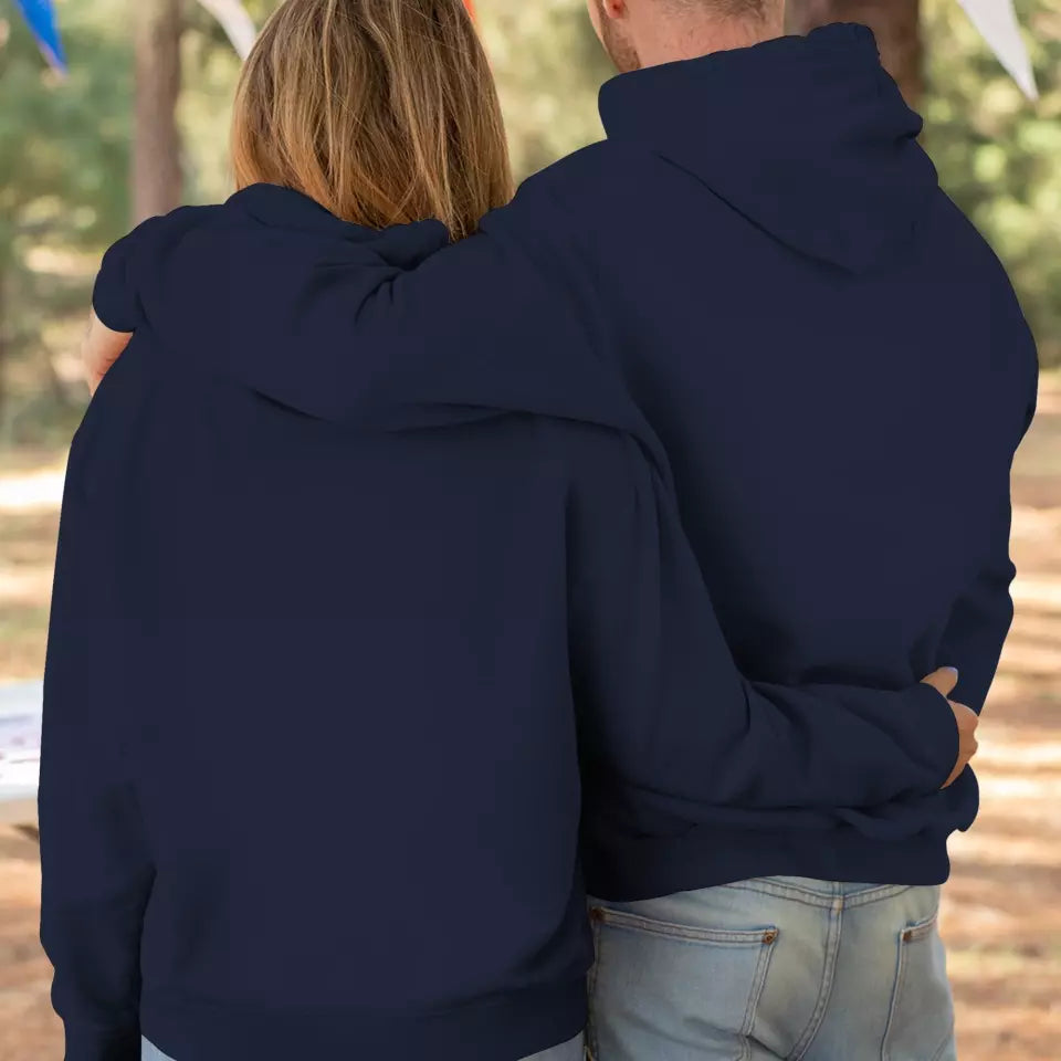 Mr Mrs Matching Shirts - Personalized Gifts For Couples - Unisex Hoodie