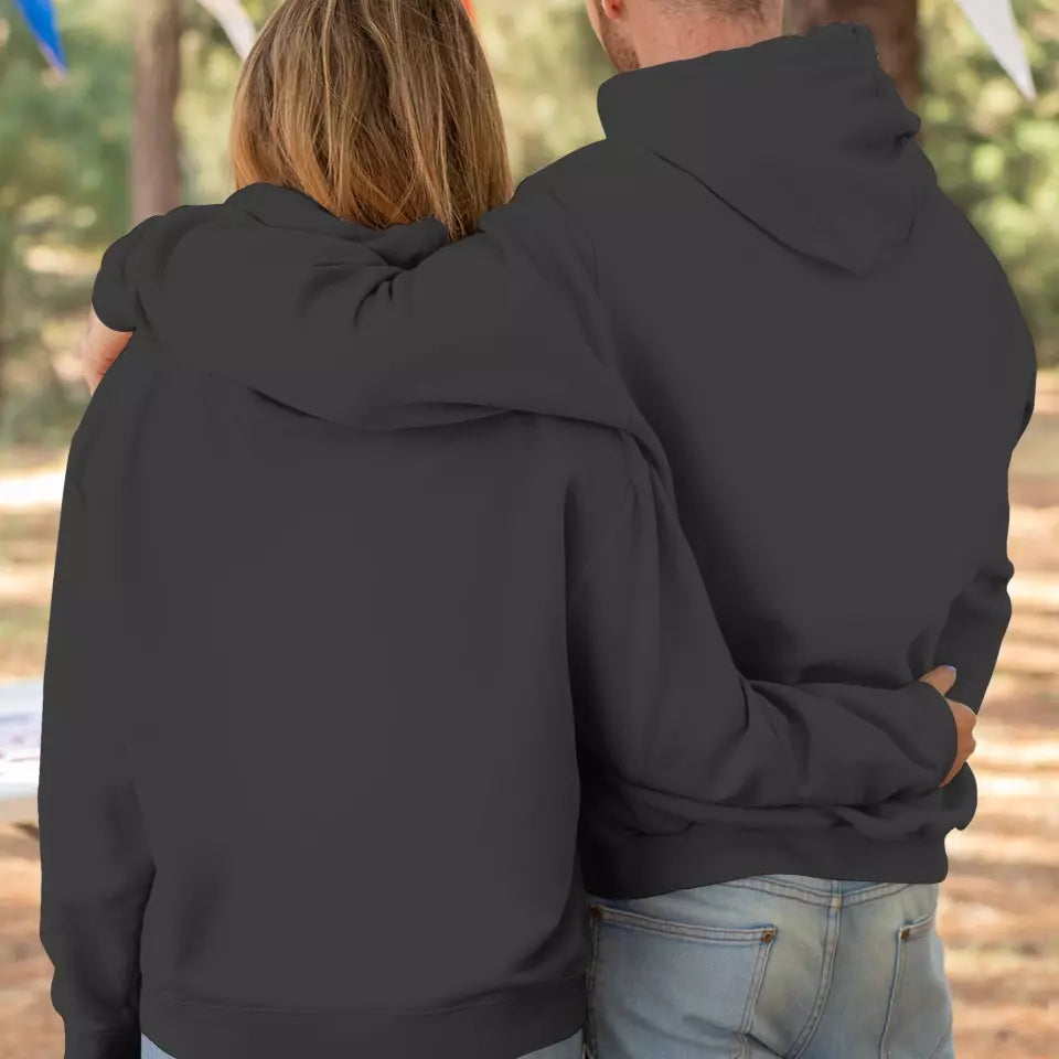 Honeymoon Honeymoon - Custom Photo - Personalized Gifts for Couples - Unisex Hoodie