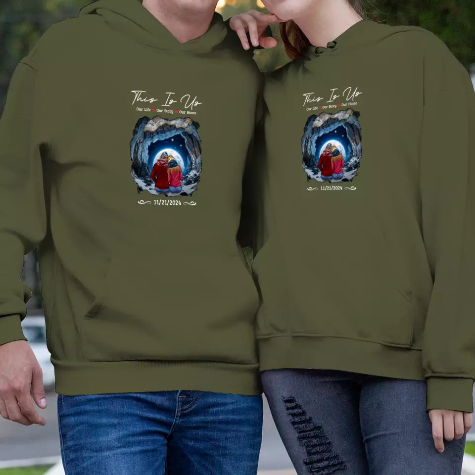 This Is Us - Custom Year - Personalized Gifts For Couple - Hoodie