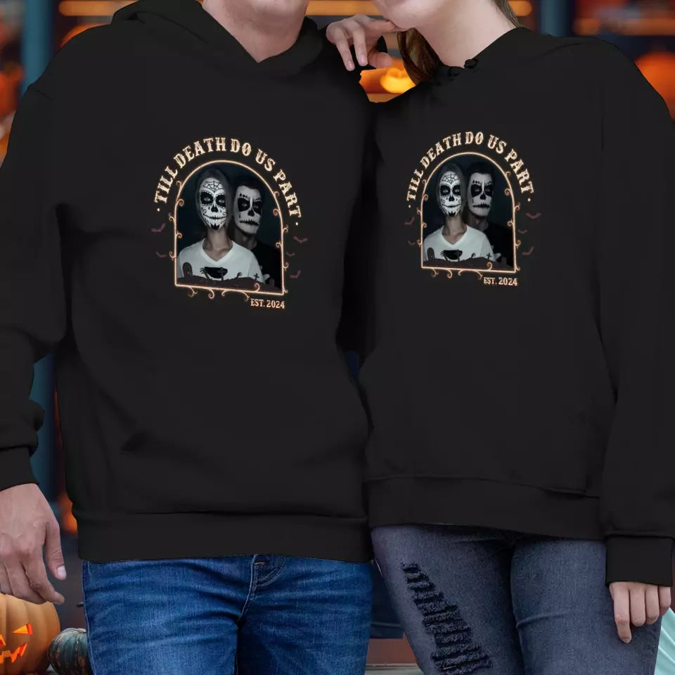 In Love We Trust - Custom Photo - Personalized Gifts For Couple - Hoodie