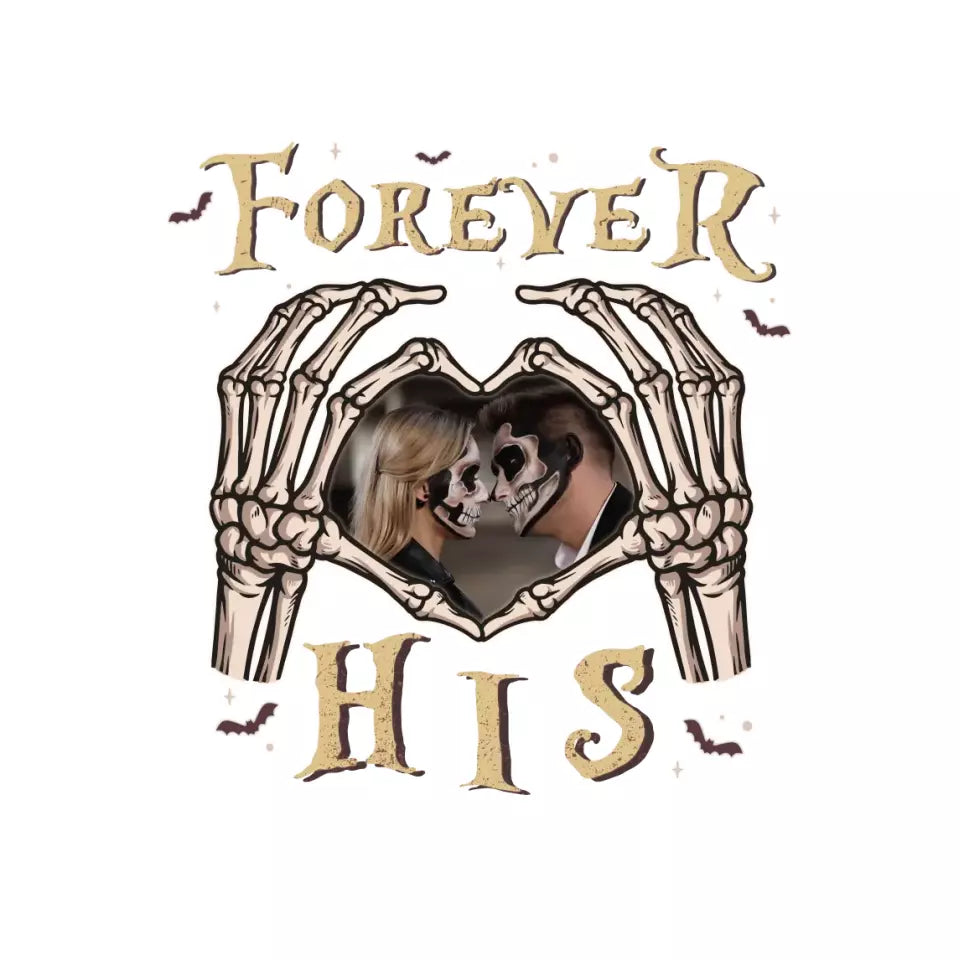 Forever Her - Custom Photo - Personalized Gifts For Couple - Hoodie