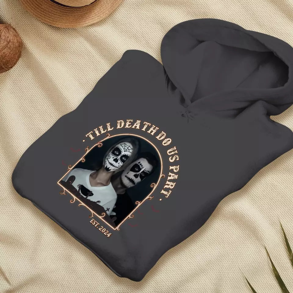 In Love We Trust - Custom Photo - Personalized Gifts For Couple - Hoodie