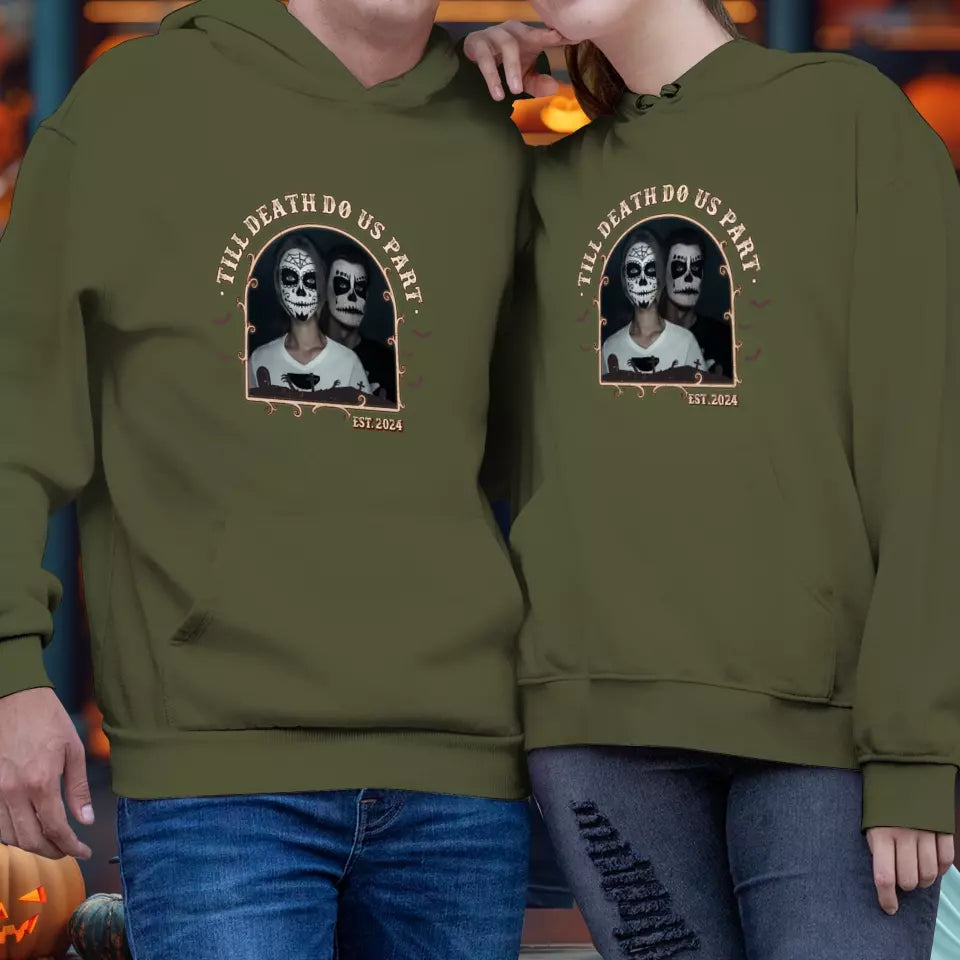 In Love We Trust - Custom Photo - Personalized Gifts For Couple - Hoodie