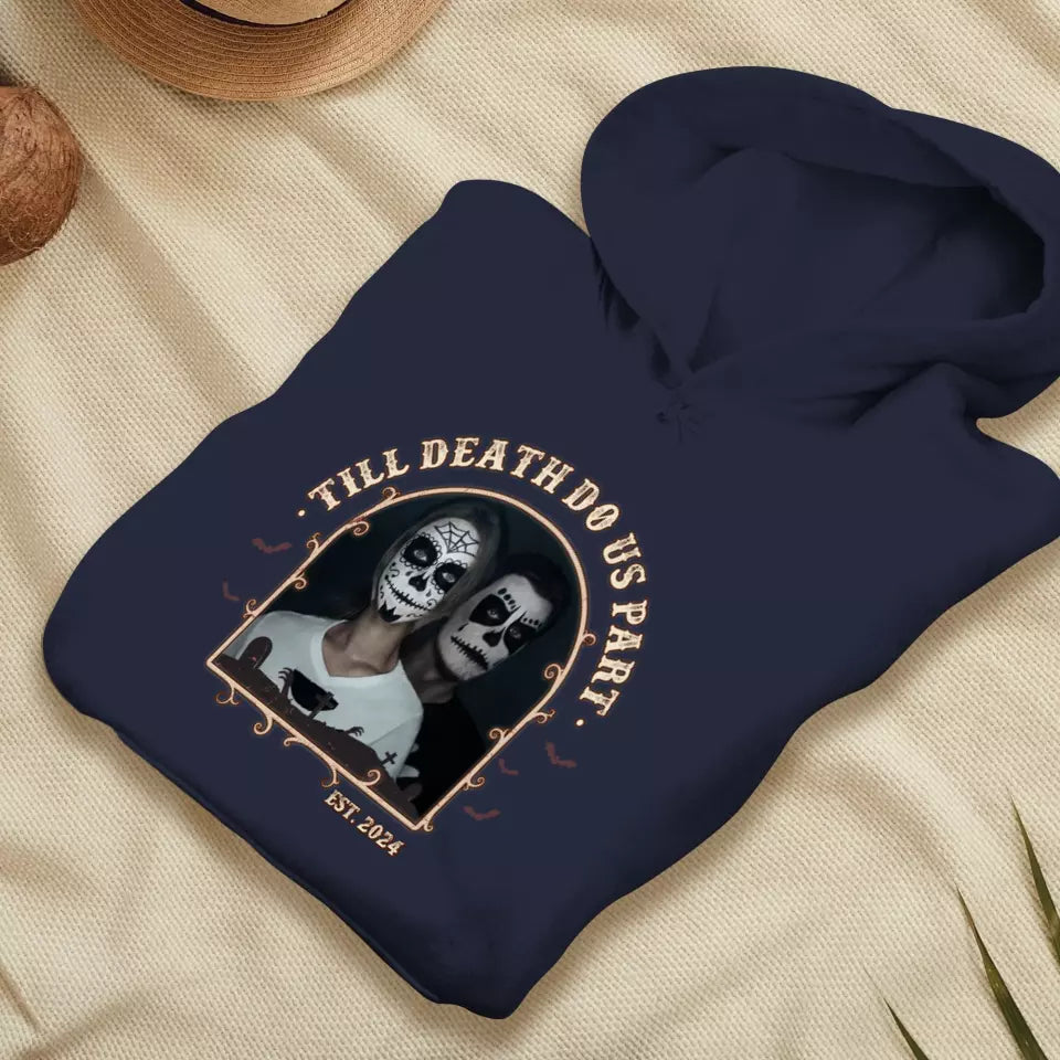 In Love We Trust - Custom Photo - Personalized Gifts For Couple - Hoodie