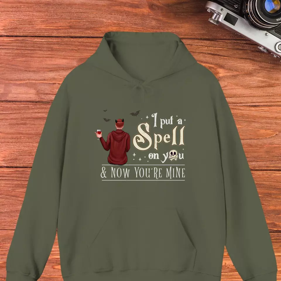 I Put A Spell On You - Custom Character - Personalized Gifts For Couple - Hoodie