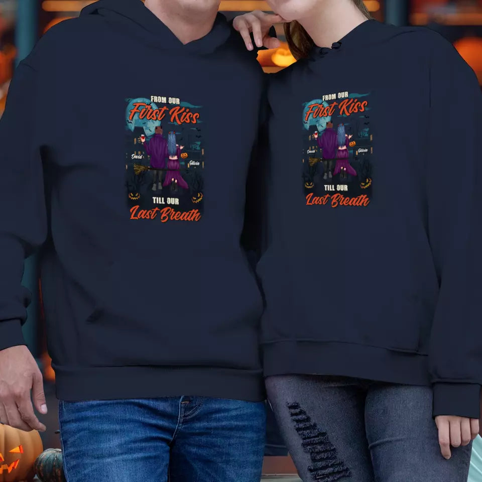 From Our First Kiss - Custom Name - Personalized Gifts for Couples - Hoodie