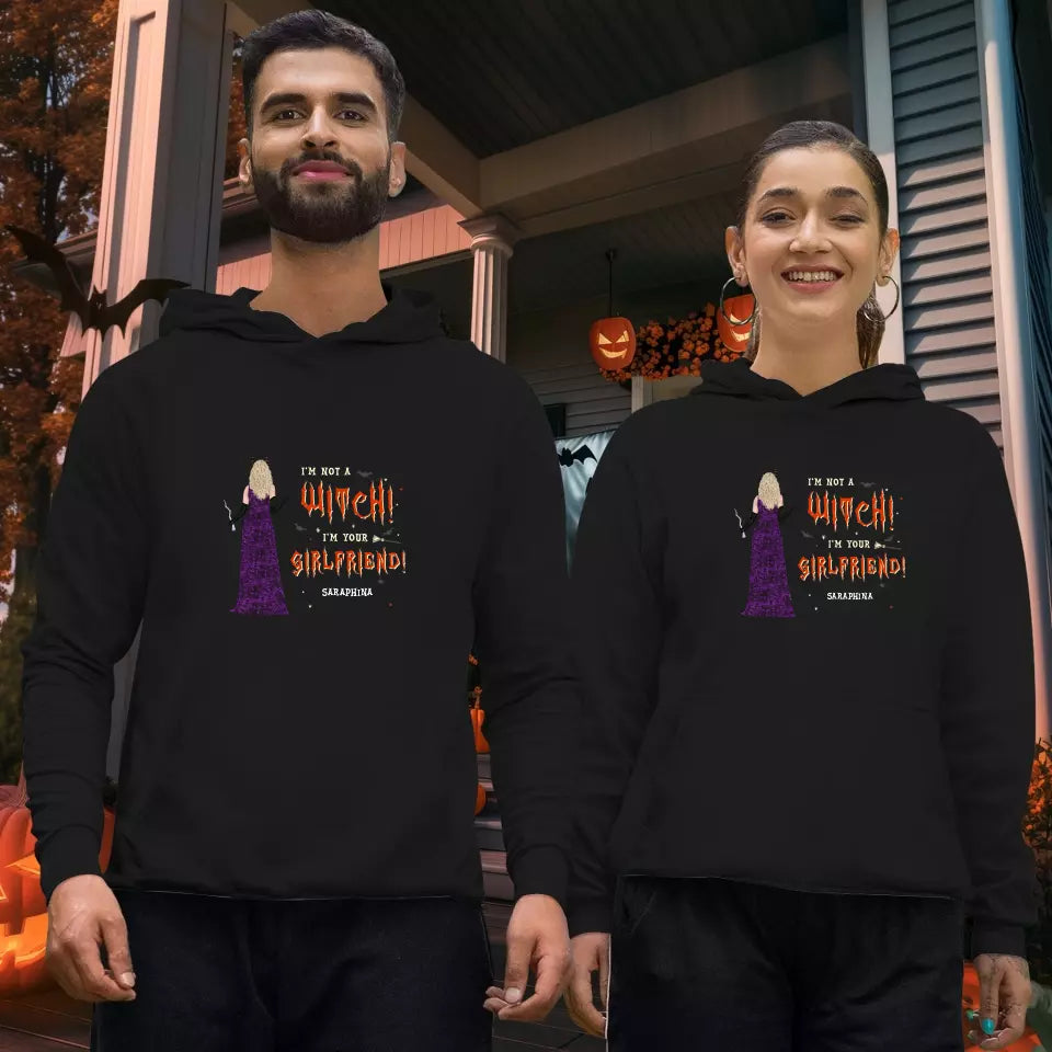 Get Back Witch - Custom Name - Personalized Gifts For Couple - Hoodie