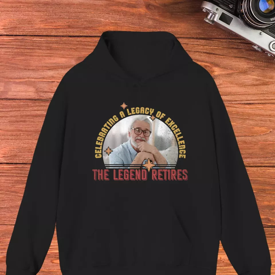 Celebrating A Legacy Of Excellence - Custom Photo - Personalized Gifts For Grandpa - Sweater