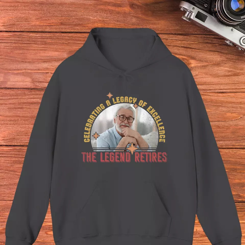 Celebrating A Legacy Of Excellence - Custom Photo - Personalized Gifts For Grandpa - Sweater