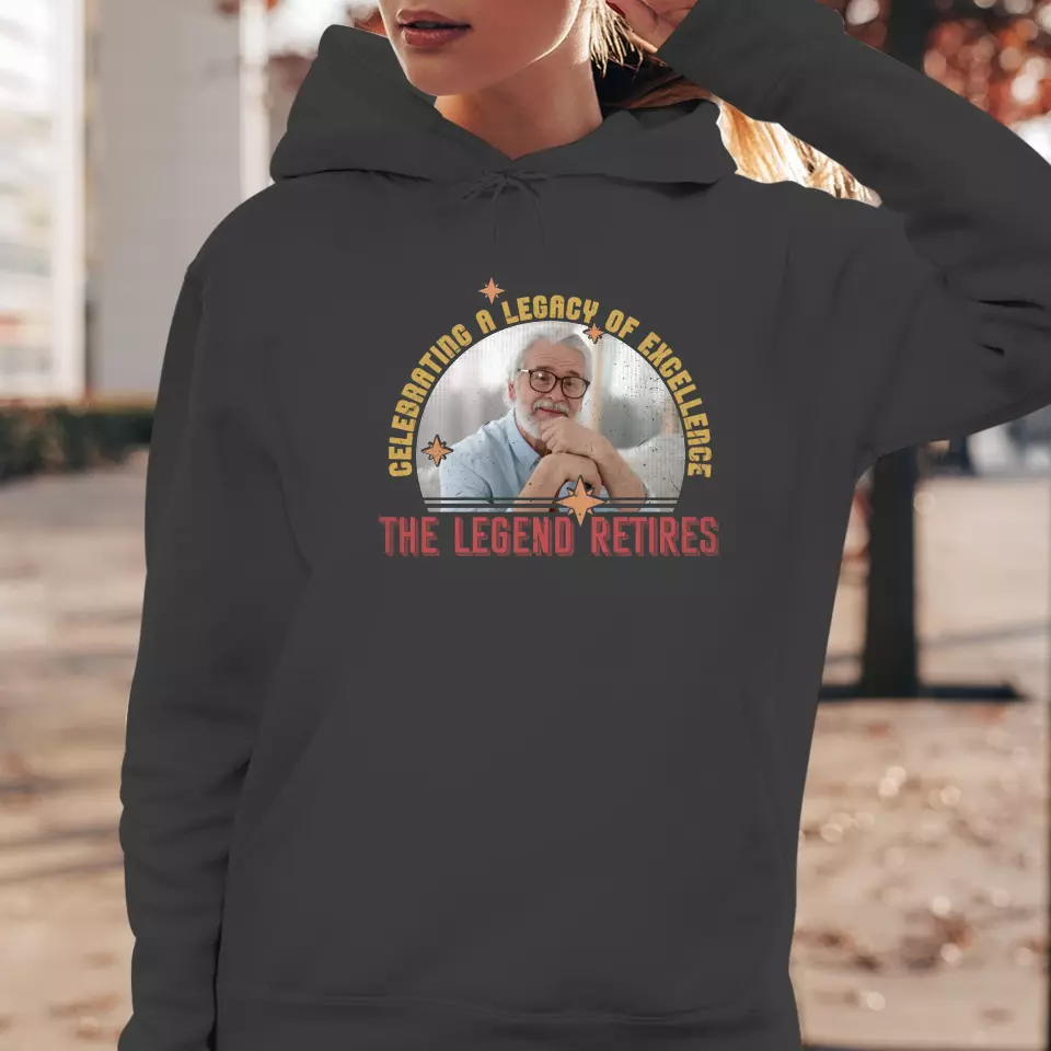 Celebrating A Legacy Of Excellence - Custom Photo - Personalized Gifts For Grandpa - Sweater