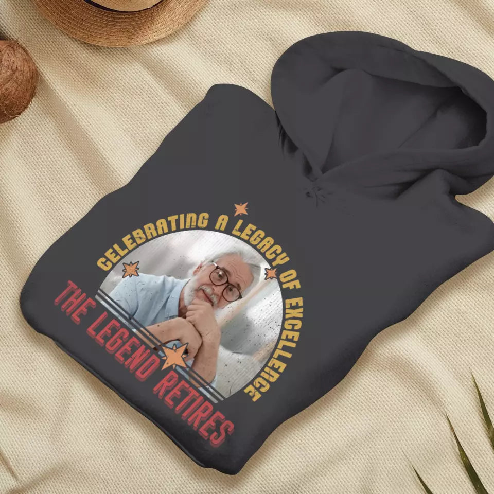 Celebrating A Legacy Of Excellence - Custom Photo - Personalized Gifts For Grandpa - Sweater