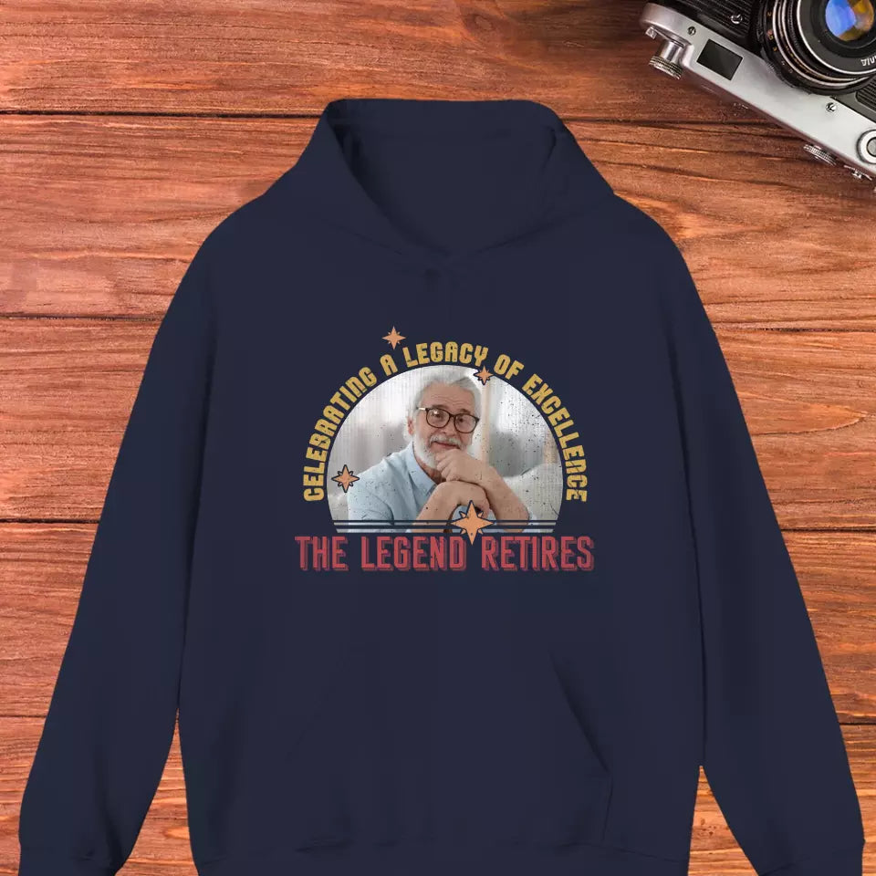 Celebrating A Legacy Of Excellence - Custom Photo - Personalized Gifts For Grandpa - Sweater