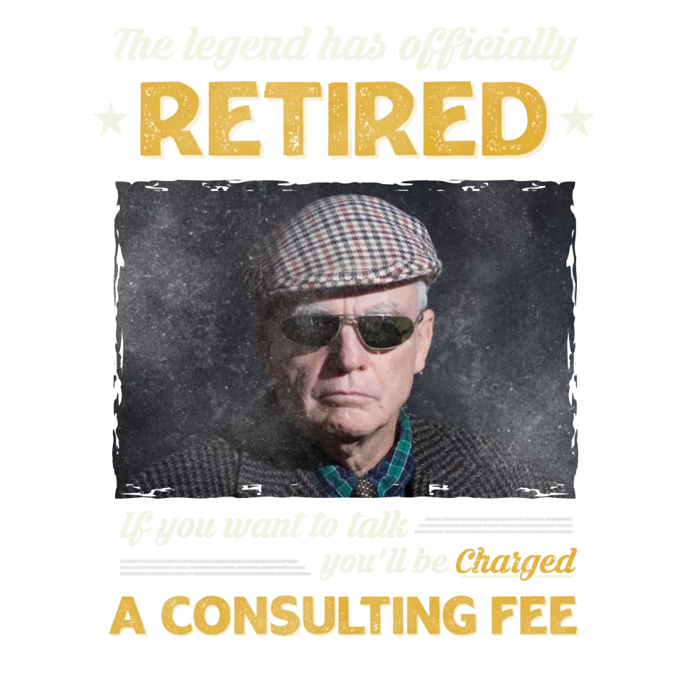 Consulting Fee - Custom Photo - Personalized Gifts For Grandpa - T-Shirt