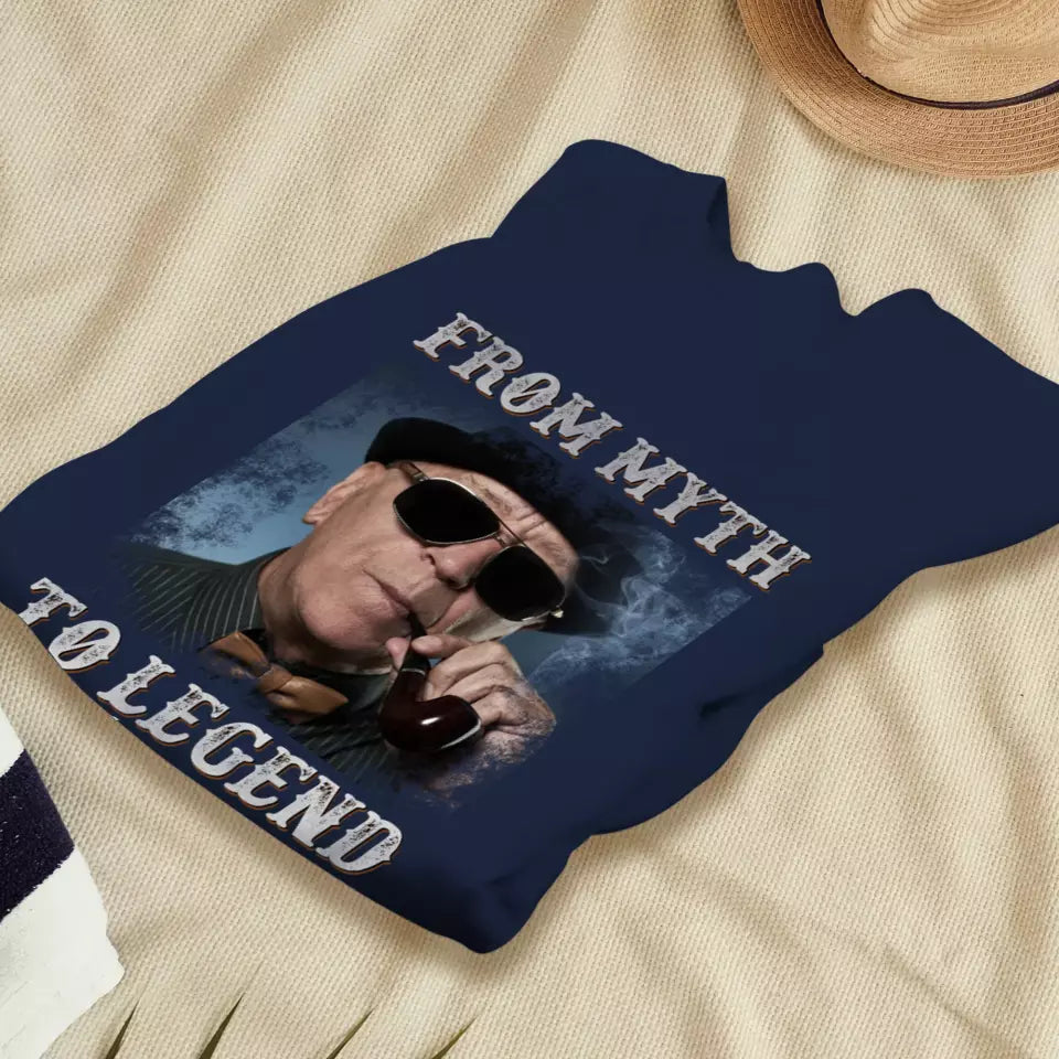 From Myth To Legend - Custom Photo - Personalized Gifts For Grandpa - Sweater