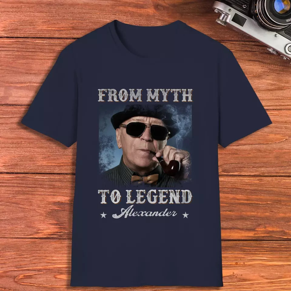 From Myth To Legend - Custom Photo - Personalized Gifts For Grandpa - Sweater