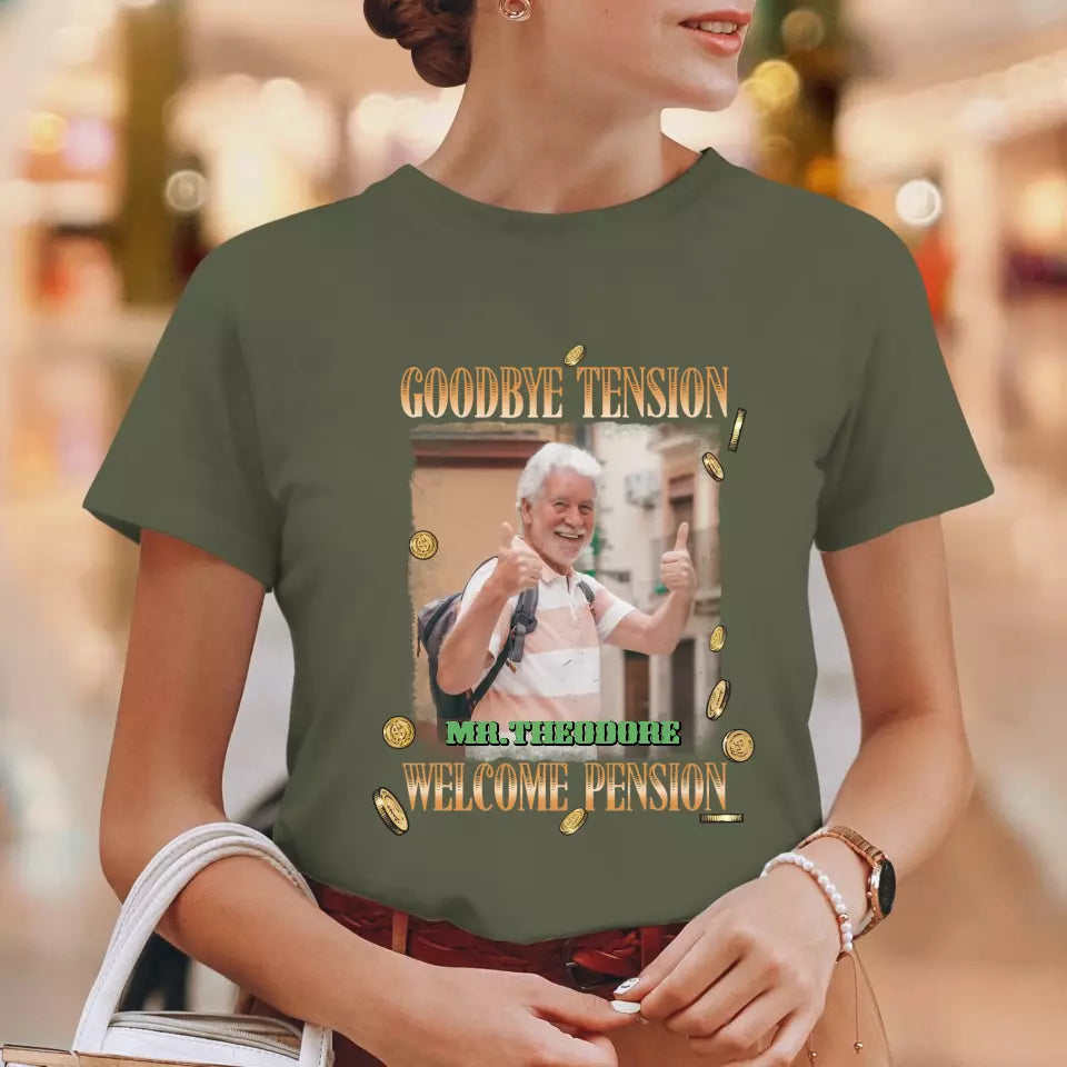 Goodbye Tension - Custom Photo - Personalized Gifts For Grandpa - Sweater