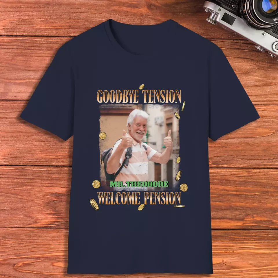 Goodbye Tension - Custom Photo - Personalized Gifts For Grandpa - Sweater