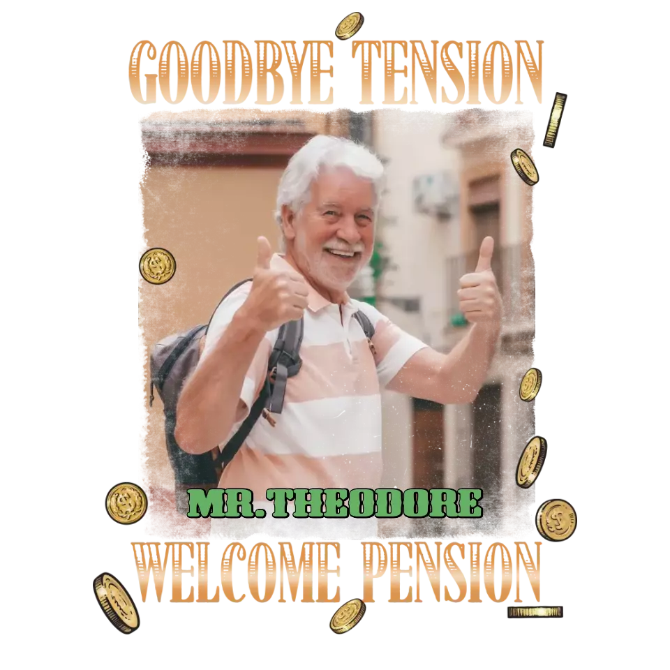 Goodbye Tension - Custom Photo - Personalized Gifts For Grandpa - Sweater