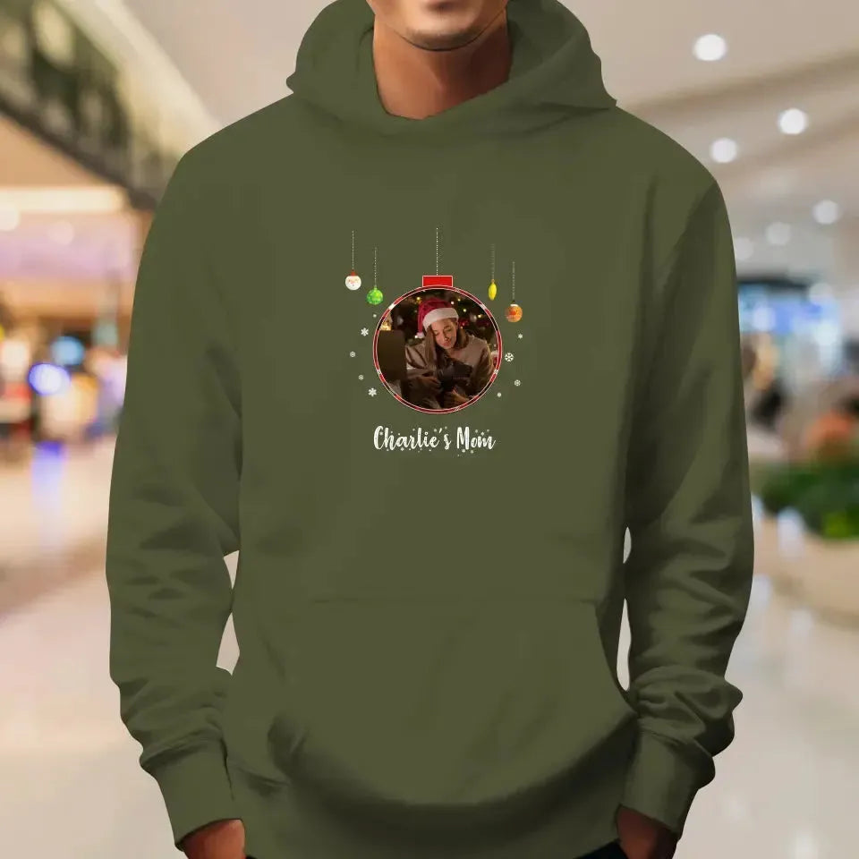 Christmas Ornament - Custom Photo - Personalized Gifts For Dog Lovers - Hoodie