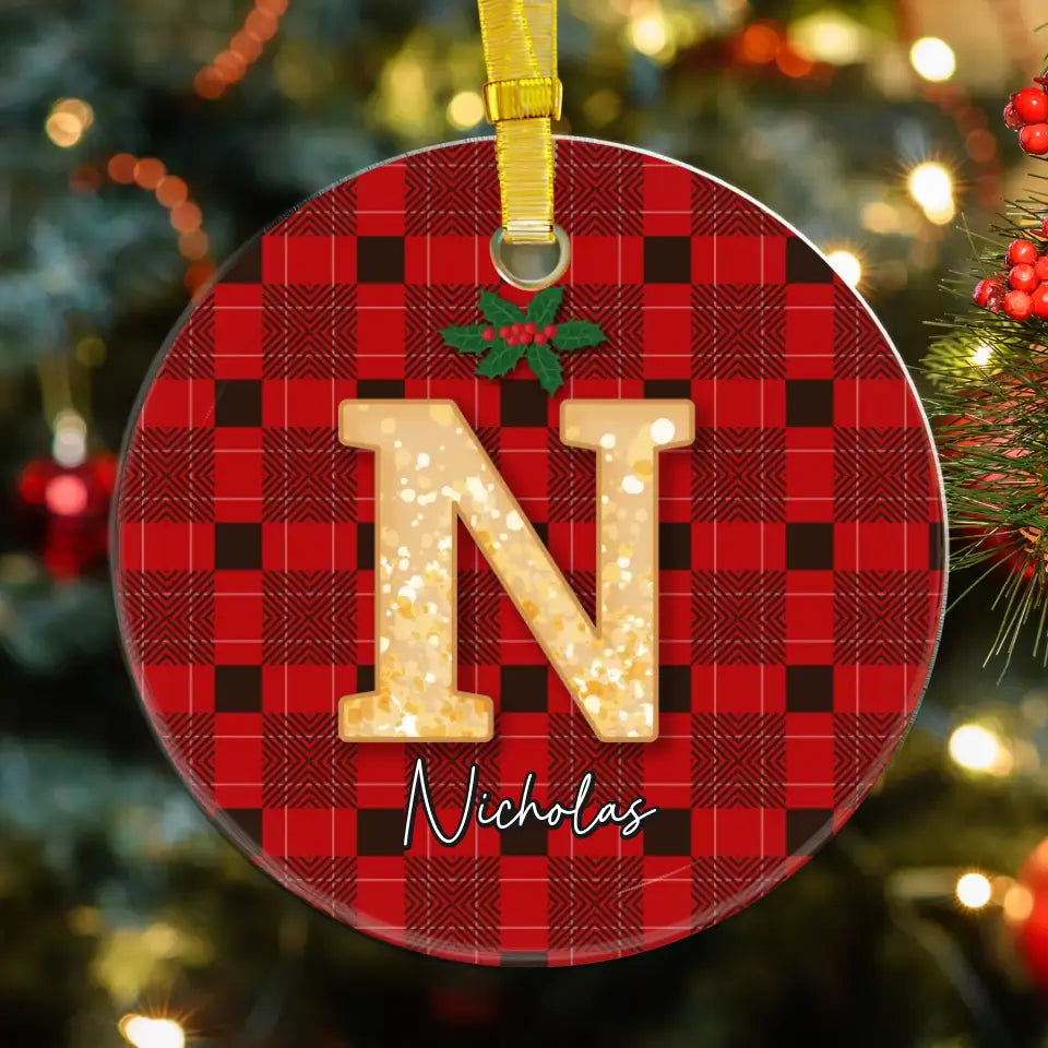 First Christmas Gifts - Custom Name - Ornament