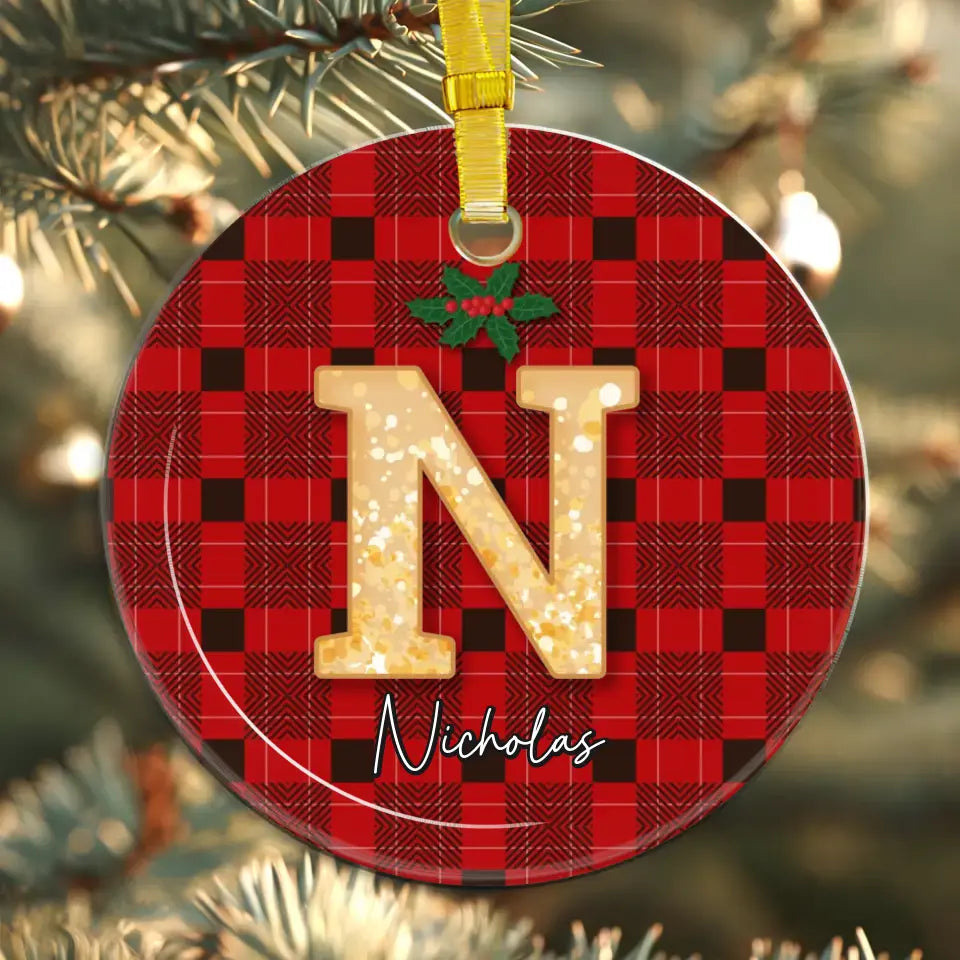 First Christmas Gifts - Custom Name - Ornament