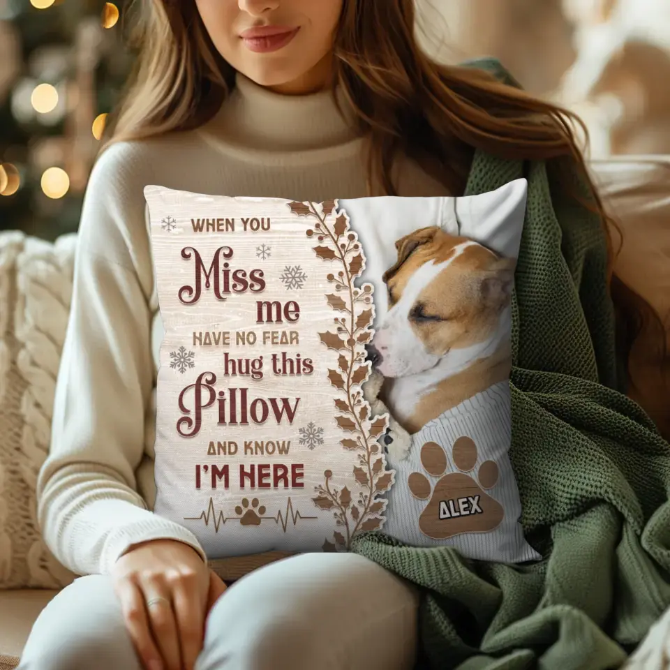 Know I Am Here - Custom Photo - Pillow