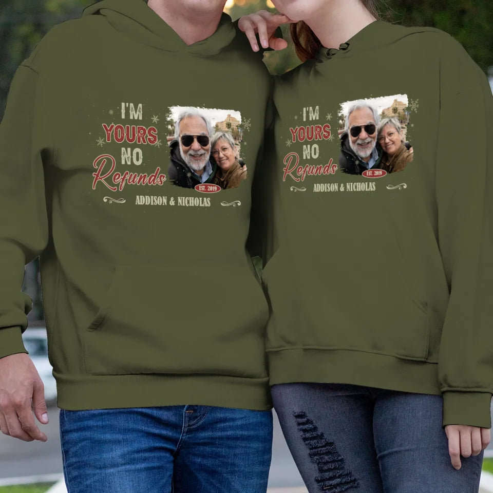 You Are My Life - Custom Photo - Personalized Gift For Couples - Unisex Hoodie