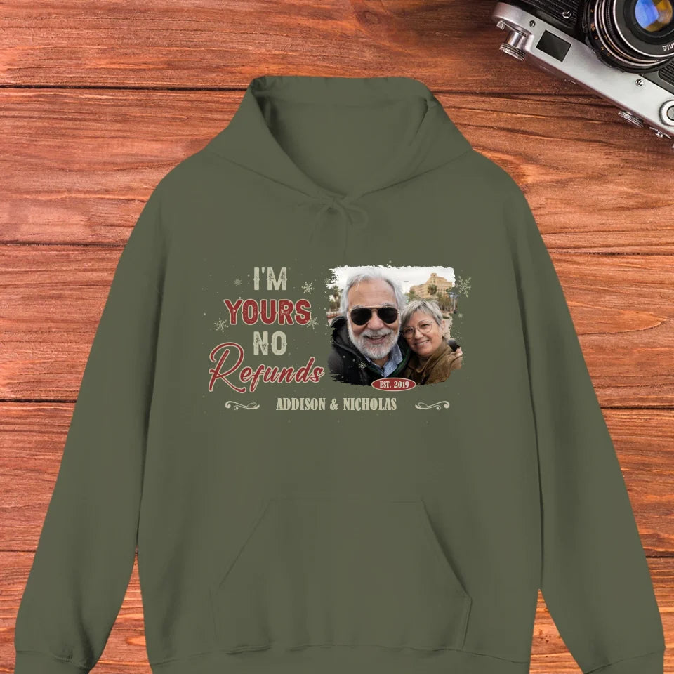 You Are My Life - Custom Photo - Personalized Gift For Couples - Unisex Hoodie