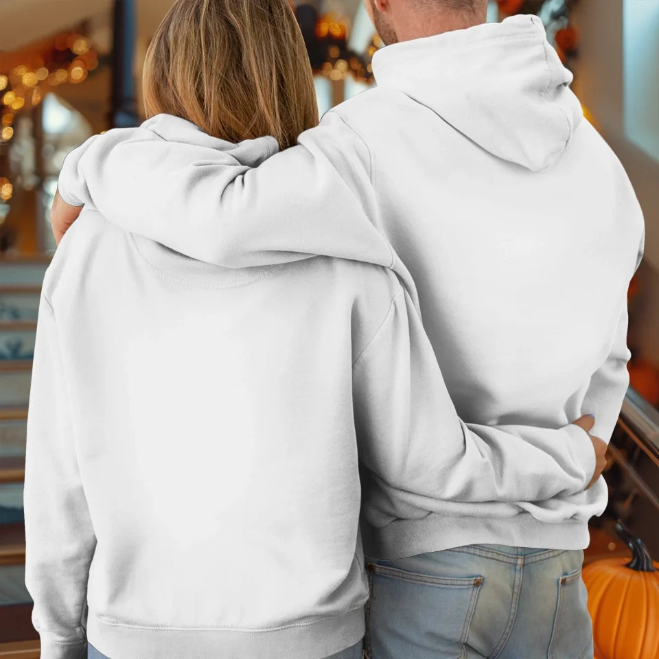 Together Since With Christmas Theme - Custom Name - Personalized Gift For Couple - Unisex Hoodie