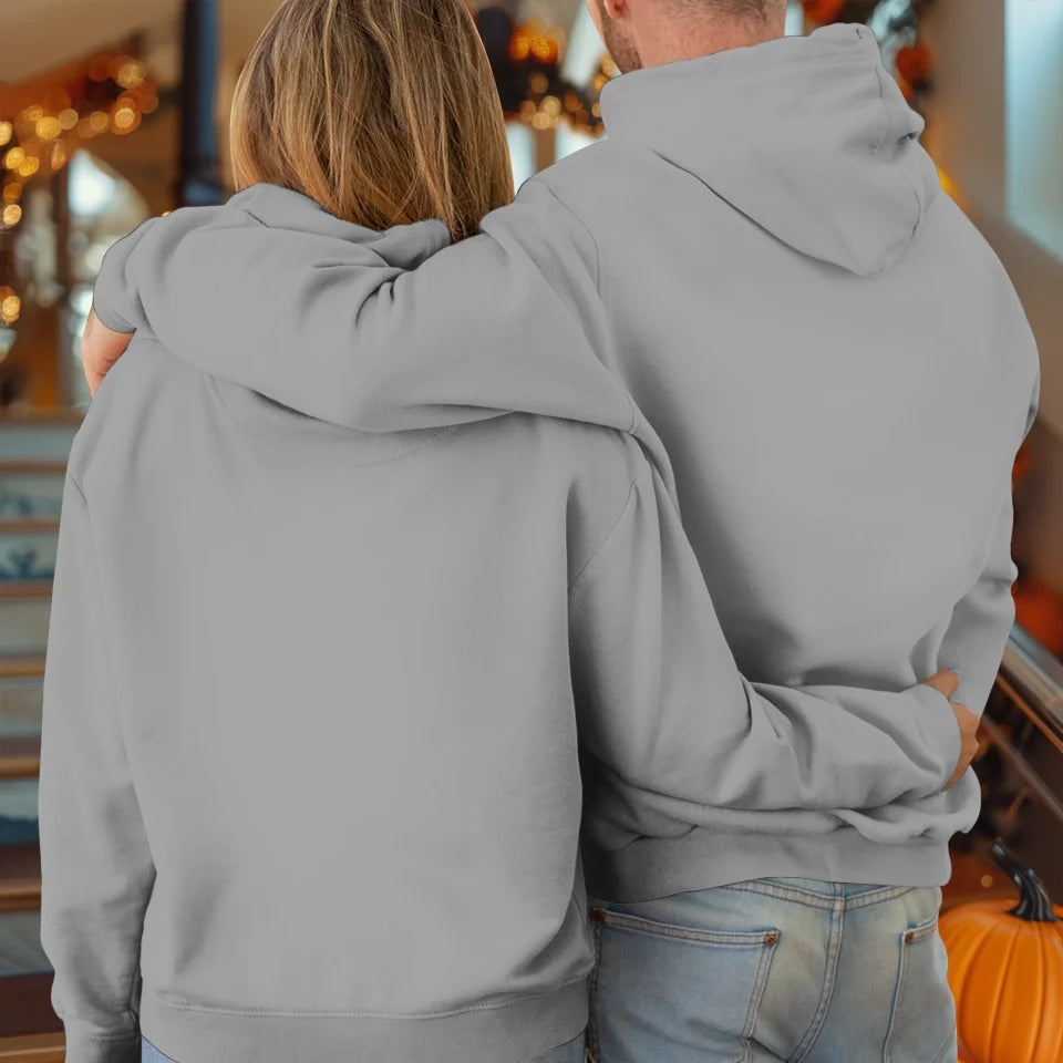 Together Since With Christmas Theme - Custom Name - Personalized Gift For Couple - Unisex Hoodie