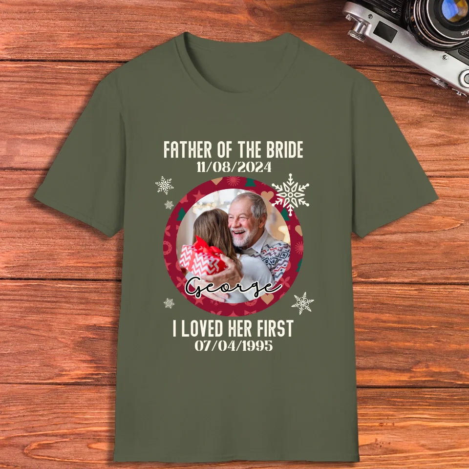 Father Of The Bride - Custom Photo - Personalized Gifts For Dad - Sweater