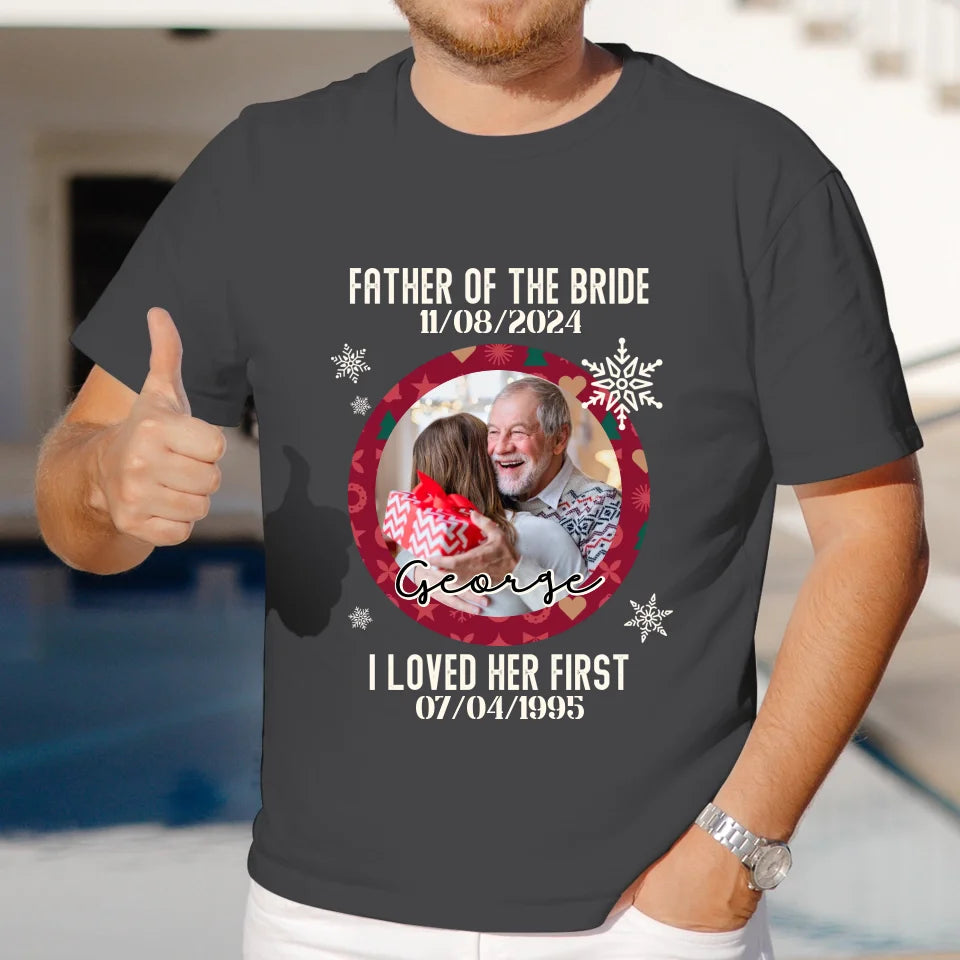 Father Of The Bride - Custom Photo - Personalized Gifts For Dad - Sweater