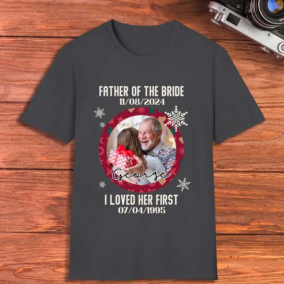 Father Of The Bride - Custom Photo - Personalized Gifts For Dad - Sweater