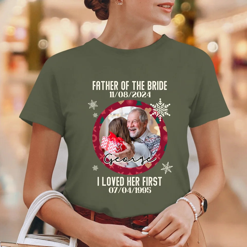 Father Of The Bride - Custom Photo - Personalized Gifts For Dad - Sweater