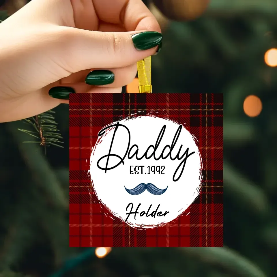 Strength, And Endless Support. You Mean Everything To Me - Custom Name - Personalized Gift For Dad - Ornament