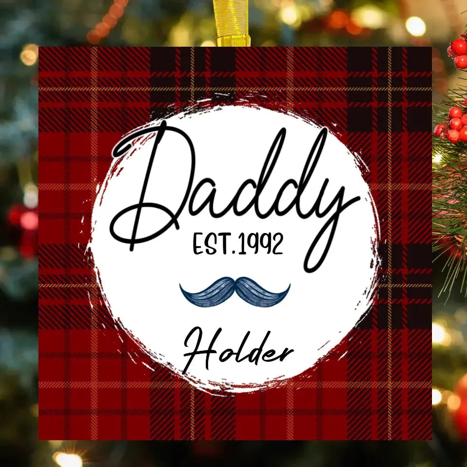 Strength, And Endless Support. You Mean Everything To Me - Custom Name - Personalized Gift For Dad - Ornament