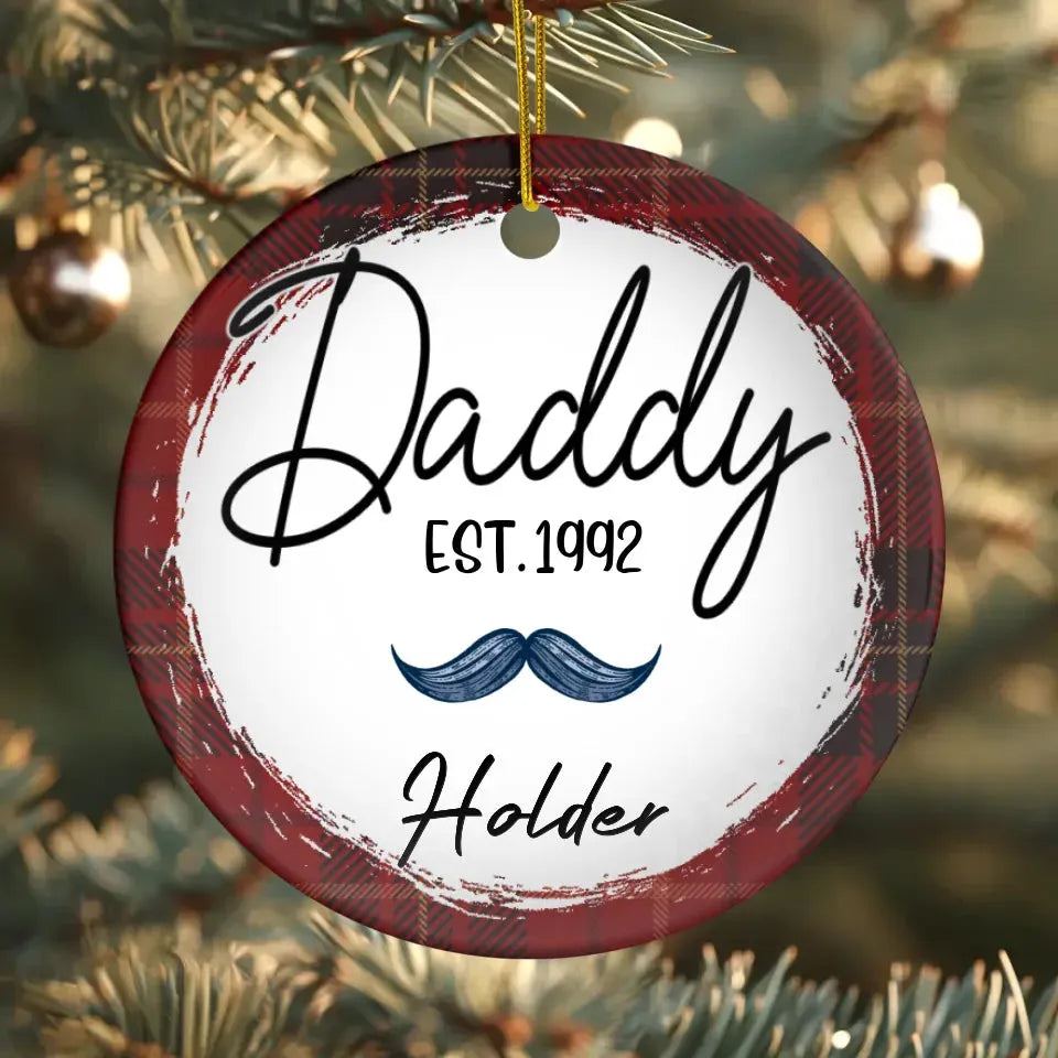 Strength, And Endless Support. You Mean Everything To Me - Custom Name - Personalized Gift For Dad - Ornament